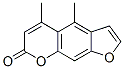 CAS 登录号：4046-74-6， 4,5-二甲基补骨脂素