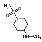 CAS#: 405058-14-2， 4-Methylaminopiperidine-1-Sulfonamide