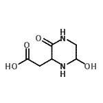 CAS#: 405214-38-2， (6-Hydroxy-3-Oxo-2-Piperazinyl)Acetic Acid