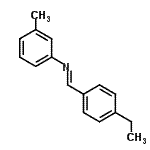 CAS#: 405287-65-2， (E)-1-(4-Ethylphenyl)-N-(3-Methylphenyl)Methanimine