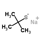 CAS#: 4081-46-3， Sodium 2-Methyl-2-Propanethiolate