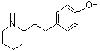 CAS#: 408312-63-0， 4-[2-(2-Piperidinyl)Ethyl]Phenol