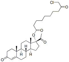 CAS#: 40946-49-4， 17-Hydroxyprogesterone 17-(9-Oxo-10-Chlorodecanoate)