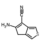 CAS 登录号：40990-37-2， 5-氨基-4H-环戊二烯并[c]噻吩-6-甲腈