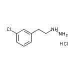 CAS#: 41074-41-3， [2-(3-Chlorophenyl)Ethyl]Hydrazine Hydrochloride (1:1)