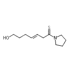 CAS#: 411213-85-9， (3E)-7-Hydroxy-1-(1-Pyrrolidinyl)-3-Heptene-1-Thione