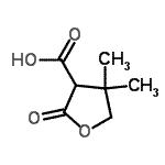 CAS#: 412034-82-3， 4,4-Dimethyl-2-Oxotetrahydro-3-Furancarboxylic Acid