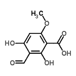 CAS#: 412035-75-7， 3-Formyl-2,4-Dihydroxy-6-Methoxybenzoic Acid
