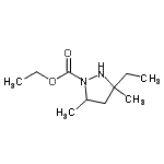 CAS#: 413624-83-6， Ethyl 3-Ethyl-3,5-Dimethyl-1-Pyrazolidinecarboxylate