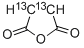 structure of CAS# 41403-35-4, Maleic Anhydride (2,3-13C2)