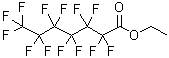 结构式 CAS# 41430-70-0, 全氟庚酸乙酯