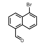 CAS#: 41498-06-0， 5-Bromo-1-Naphthaldehyde