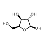 CAS 登录号：41546-29-6， beta-L-呋喃木糖
