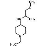CAS#: 415968-93-3， 1-Ethyl-N-(1-Methoxy-2-Propanyl)-4-Piperidinamine