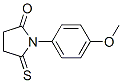 CAS#: 4166-11-4， 1-(4-Methoxyphenyl)-2-Thioxopyrrolidin-5-One