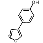 CAS#: 416860-20-3， 4-(1,2-Oxazol-4-Yl)Phenol