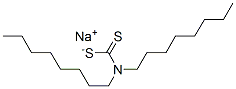 CAS#: 41776-15-2， N,N-Dioctyl-Carbamodithioic Acid Sodium Salt