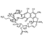 CAS#: 41887-57-4， (9E,26E)-26-{[(3-Heptanyloxy)Amino]Methylene}-2,15,17,29-Tetrahydroxy-11-Methoxy-3,7,12,14,16,18,22-Heptamethyl-6,23,27-Trioxo-8,30-Dioxa-24-Azatetracyclo[23.3.1.1<Sup>4,7</Sup>.0<Sup>5,28</Sup>]Triaconta-1(28),2,4,9,1 9,21,25(29)-Heptaen-13-Yl Acetate