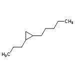 CAS 登录号：41977-33-7， 1-戊基-2-丙基环丙烷