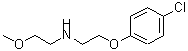 CAS 登录号：420104-73-0， 2-(4-氯苯氧基)-N-(2-甲氧基乙基)乙胺