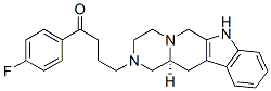 CAS#: 42021-35-2， (S)-1-(4-Fluorophenyl)-4-(3,4,6,7,12,12alpha-Hexahydropyrazino[1',2':1,6]Pyrido[3,4-b]Indol-2(1H)-Yl)Butan-1-One