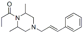 CAS#: 4204-01-7， 2,6-Dimethyl-1-(1-Oxopropyl)-4-(3-Phenyl-2-Propenyl)Piperazine