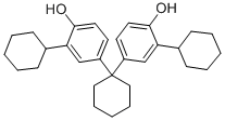 CAS 登录号：4221-68-5， 1,1-二(3-环己基-4-羟基苯基)环己烷