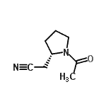 CAS#: 422545-97-9， [(2S)-1-Acetyl-2-Pyrrolidinyl]Acetonitrile
