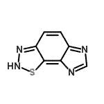 CAS 登录号：42341-41-3， 2H-咪唑并[4,5-g][1,2,3]苯并噻二唑