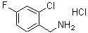 CAS#: 42365-60-6， 1-(2-Chloro-4-Fluorophenyl)Methanamine Hydrochloride (1:1)