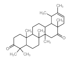 CAS 登录号：42482-68-8， (18alpha,19alpha)-乌苏-20-烯-3,16-二酮