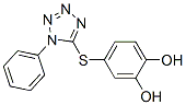 CAS 登录号：42580-28-9， 4-[(1-苯基-1H-四唑-5-基)硫代]邻苯二酚