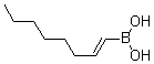 结构式 CAS# 42599-16-6, B-(1E)-1-辛烯基-硼酸
