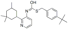 CAS#: 42754-22-3， S-[4-(2-Methyl-2-propanyl)benzyl] [2-(3,3,5-trimethylcyclohexyl)-3-pyridinyl]carbamothioate