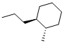 CAS#: 42806-77-9， trans-1-Methyl-2-Propylcyclohexane
