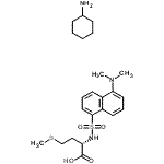 CAS#: 42808-13-9， N-{[5-(Dimethylamino)-1-Naphthyl]Sulfonyl}-L-Methionine - Cyclohexanamine (1:1)