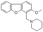 CAS#: 42840-15-3， 1-[(3-Methoxydibenzofuran-4-Yl)Methyl]Piperidine