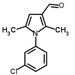 CAS#: 428467-92-9， 1-(3-Chlorophenyl)-2,5-Dimethyl-1H-Pyrrole-3-Carbaldehyde