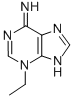 CAS 登录号：43003-87-8， 3-乙基腺嘌呤