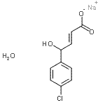 CAS#: 430440-66-7， sodium (E)-4-(4-chlorophenyl)-4-hydroxy-but-2-enoate hydrate