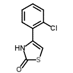CAS#: 43045-08-5， 4-(2-Chlorophenyl)-3H-Thiazol-2-One