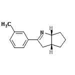 CAS 登录号：431887-26-2， (3aR,6aR)-2-(3-甲基苯基)-3,3A,4,5,6,6A-六氢环戊并[b]吡咯