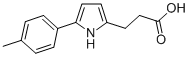 structure of CAS# 433233-80-8, 3-(5-p-Tolyl-1 H-Pyrrol-2-Yl)-Propionic Acid;3-[5-(4-Methylphenyl)-1H-Pyrrol-2-Yl]Propionate;Zinc00094843