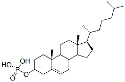 CAS 登录号：4358-16-1， 胆固醇磷酸酯