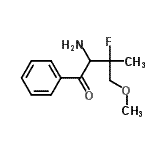 CAS#: 4374-19-0， 2-Amino-3-Fluoro-4-Methoxy-3-Methyl-1-Phenyl-1-Butanone