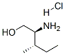 CAS 登录号：4379-13-9， L-异亮氨醇盐酸盐