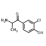 CAS#: 4394-42-7， 2-Amino-1-(3-Chloro-4-Hydroxyphenyl)-1-Propanone