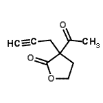 CAS#: 441283-49-4， 3-Acetyl-3-(2-Propyn-1-Yl)Dihydro-2(3H)-Furanone