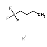 结构式 CAS# 444343-55-9, 钾丁基(三氟)硼酸酯(1-)