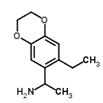 CAS#: 445407-67-0， 1-(7-Ethyl-2,3-Dihydro-1,4-Benzodioxin-6-Yl)Ethanamine
